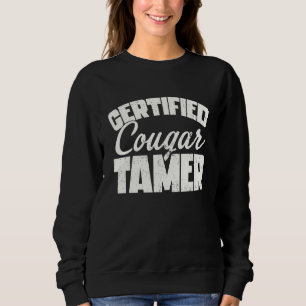 Zertifizierter Cougar-Manipulator Lustig Sweatshirt