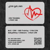 zertifizierter CPR-Instructor Custom QR Visitenkarte