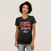 zertifizierter CPR-Tauchlehrer T-Shirt (Vorne ganz)
