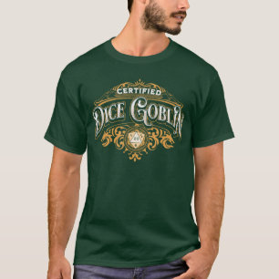Zertifizierter DICE Kobold DICE Hamster Lustig RPG T-Shirt