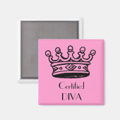 Zertifizierter DIVA-Magnet Magnet (Vorderseite/Rückseite)