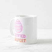 Zertifizierter Eggspert-Oster-Klassik-Mug Kaffeetasse (Vorderseite Links)