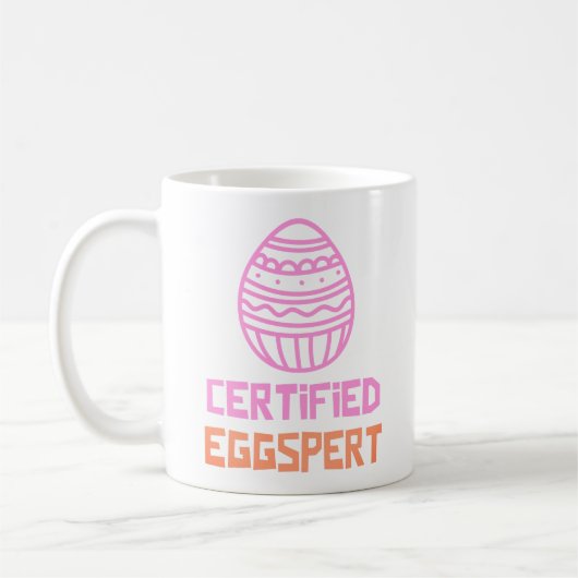 Zertifizierter Eggspert-Oster-Klassik-Mug Kaffeetasse (Links)