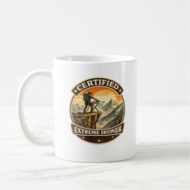 Zertifizierter Extrem-Bügel-Berg-Abenteuer-Becher Kaffeetasse