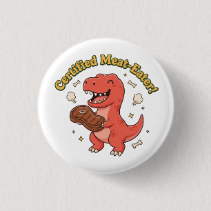 Zertifizierter Fleischfresser Button