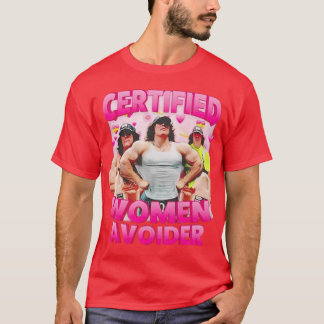 Zertifizierter Frauenvermeider Sam Sulek lustig T-Shirt