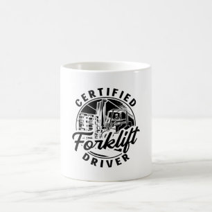 Zertifizierter Gabelstapler Kaffeetasse