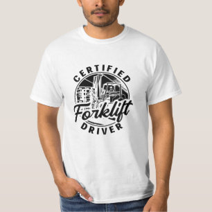 Zertifizierter Gabelstapler T-Shirt