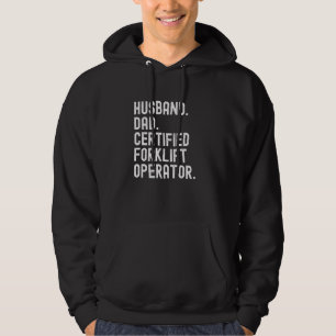 Zertifizierter Gabelstapler-Vater Hoodie