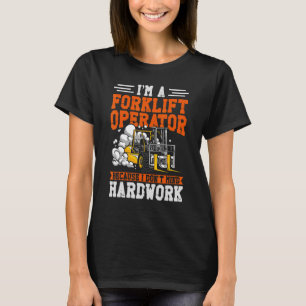 Zertifizierter Gabelstaplerbetreiber Vintag bin ic T-Shirt