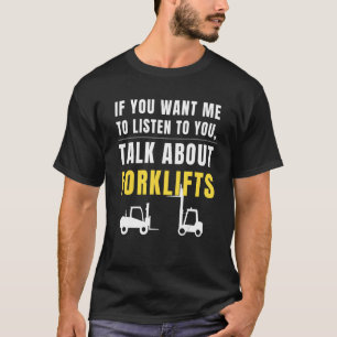 Zertifizierter Gabelstaplerfahrer Lager T-Shirt