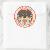 Zertifizierter Good Dog Sticker (Tasche)