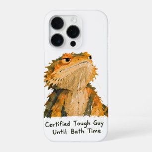 Zertifizierter harter Kerl Bartagamen Kunst iPhone 16 Pro Hülle
