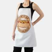 Zertifizierter Hotdogologe Funny Hot Dog Lover Schürze (InSitu)