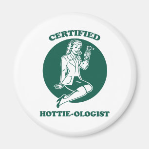 Zertifizierter Hottie-ologe Magnet