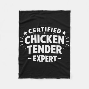 Zertifizierter Hühnchen-Experte - Fleecedecke
