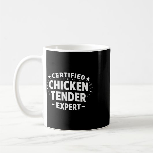 Zertifizierter Hühnchen-Experte - Kaffeetasse (Links)