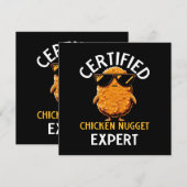 Zertifizierter Hühnchen-Nugget-Experte (Vorne/Hinten)