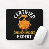 Zertifizierter Hühnchen-Nugget-Experte Mousepad (Mit Mouse)