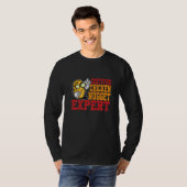 Zertifizierter Hühnchen-Nugget-Experte T-Shirt (Vorne ganz)