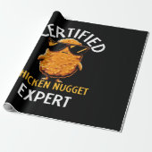 Zertifizierter Hühnernugget-Experte Geschenkpapier (Ungerollt)
