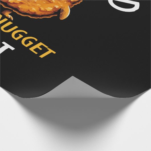 Zertifizierter Hühnernugget-Experte Geschenkpapier (Ecke)