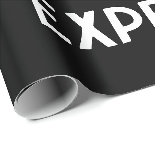 Zertifizierter Hühnernugget-Experte Geschenkpapier (Rolleneckpunkt)