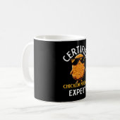 Zertifizierter Hühnernugget-Experte Kaffeetasse (Vorderseite Links)