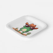 Zertifizierter Hühnernugget-Experte Pappteller (Gewinkelt)