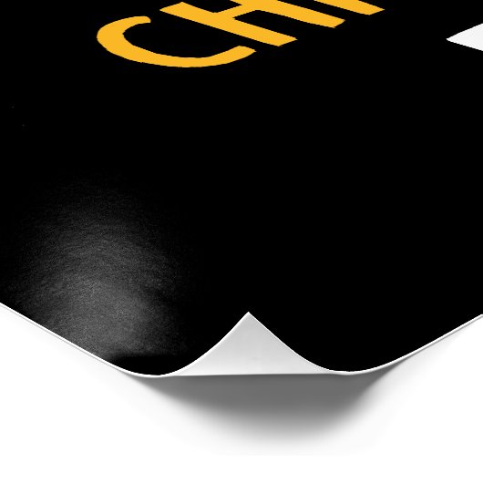 Zertifizierter Hühnernugget-Experte Poster (Ecke)