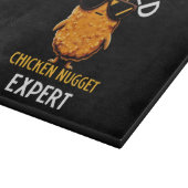 Zertifizierter Hühnernugget-Experte Schneidebrett (Ecke)