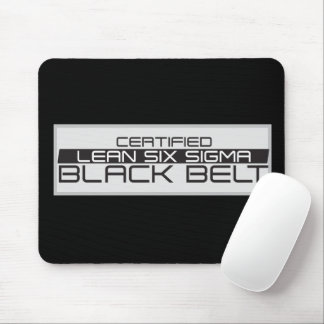 Zertifizierter Lean Six Sigma Black Belt Mousepad