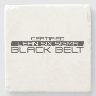 Zertifizierter Lean Six Sigma Black Belt Steinuntersetzer