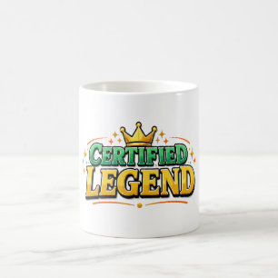 Zertifizierter Legendenkönigskrone Kaffeetasse