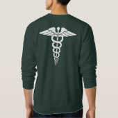 Zertifizierter medizinischer Berufstätiger Sweatshirt (Rückseite)