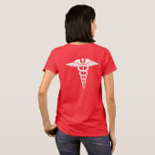 Zertifizierter medizinischer Berufstätiger T-Shirt (Schwarz voll)