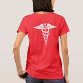 Zertifizierter medizinischer Berufstätiger T-Shirt (Rückseite)