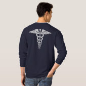 Zertifizierter medizinischer Berufstätiger T-Shirt (Schwarz voll)