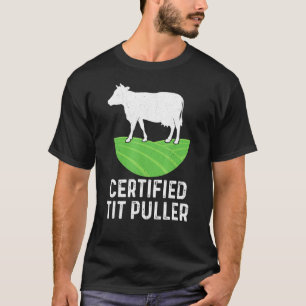 Zertifizierter Melker Milchwirtschaft Vintage Land T-Shirt
