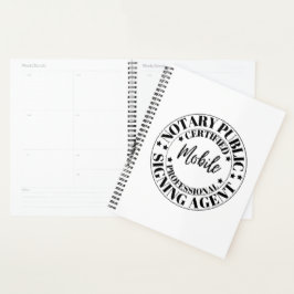 Zertifizierter mobiler Notar Beruflich Planer