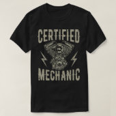 Zertifizierter Motormechanismus T-Shirt (Design vorne)