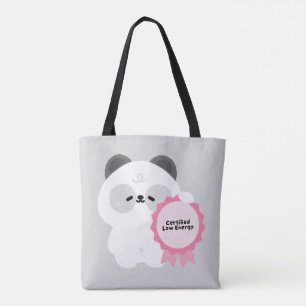 Zertifizierter Niedrigenergie-Panda Tasche