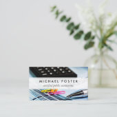 Zertifizierter öffentlicher Wirtschaftsprüfer schl Visitenkarte (Stehend Vorderseite)