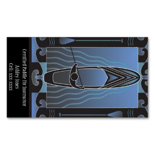 Zertifizierter Paddel-Fit-Instructor Magnetische Visitenkarte