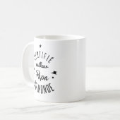 Zertifizierter Papa Kaffeetasse (Vorderseite Links)
