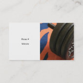 Zertifizierter Personal Trainer Visitenkarte (Rückseite)