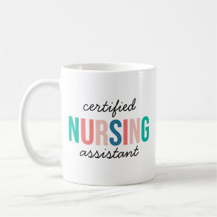 Zertifizierter Pflegehelfer Becher, CNA Kaffeetass Kaffeetasse