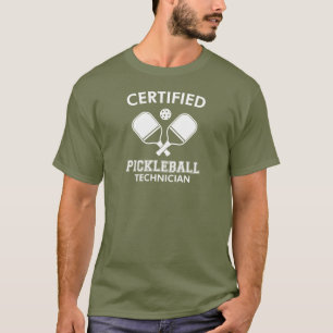 Zertifizierter Pickleball-Techniker T-Shirt