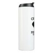 Zertifizierter Pickleball-Techniker Thermosbecher (Nach links gedreht)