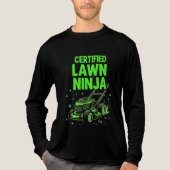 Zertifizierter Rasen Ninja Tri-Blend Shirt (Vorderseite)